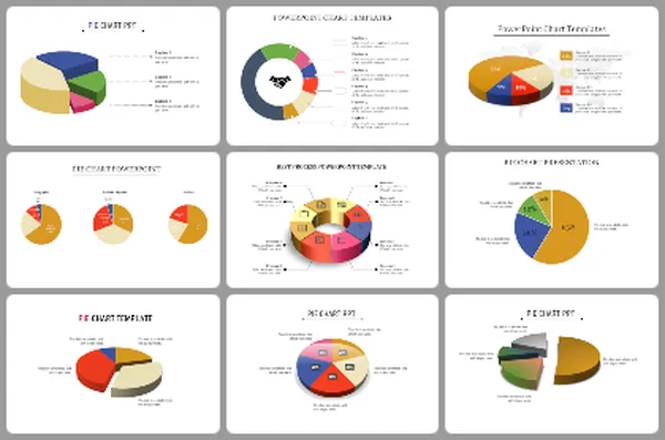 Circular - Pie Powerpoint Templates