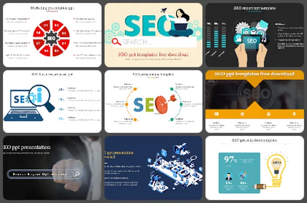 SEO Powerpoint Templates