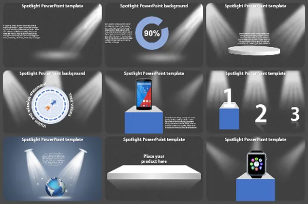 Spotlight Powerpoint Templates