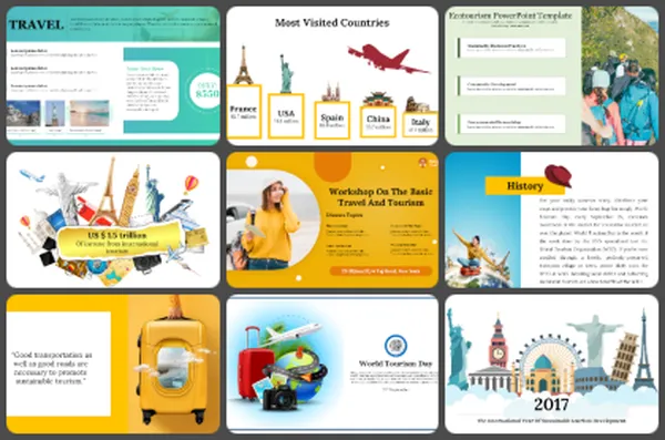 Tourism Powerpoint Templates