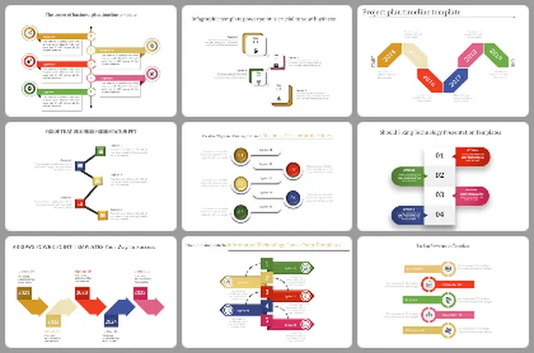 Zig Zag Powerpoint Templates